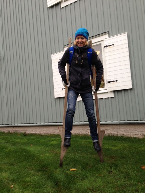 Stel som en pinne