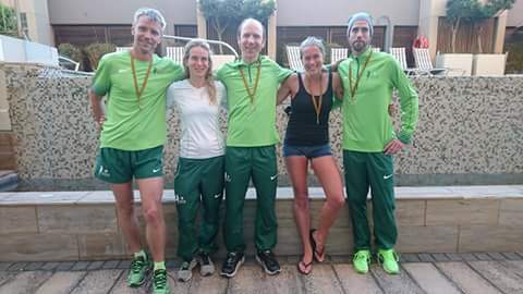 Swedish green dreamteam. Alla utrustade med silvermedaljer. Förutom Kajsa som fick det eftertraktade guldet.