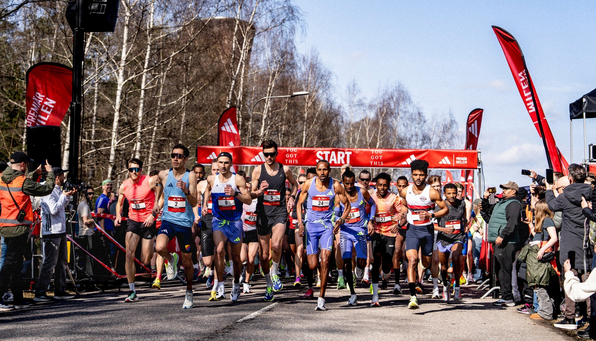 Grymma Tider N r Premi rmilen Slog Deltagarrekord Spring L pning 