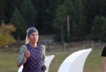 Sarah Lahti första svenska under 31 minuter