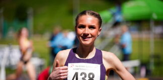 Carmen under dröm-9 på 3 000 meter