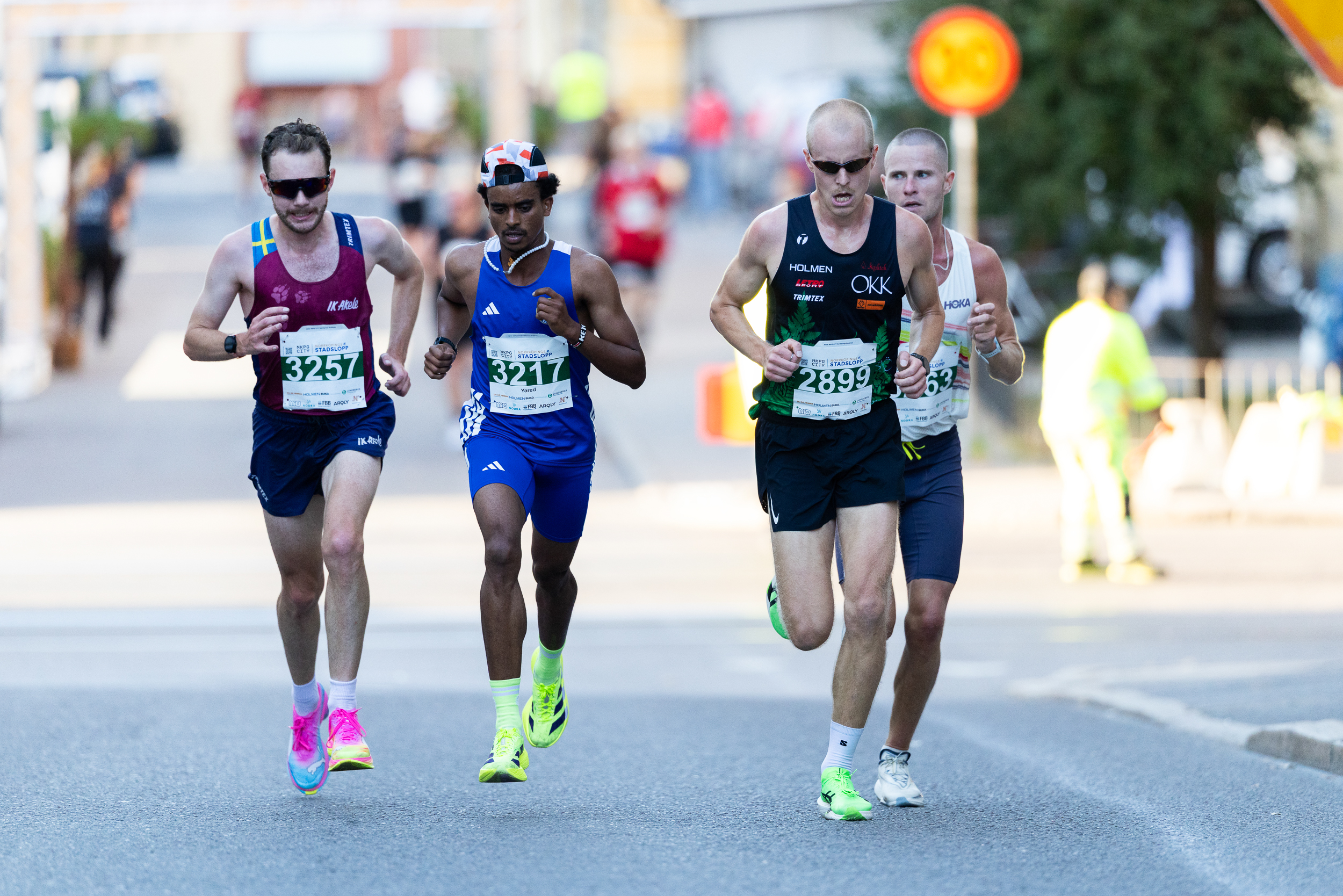Tuff kamp om tredjeplatsen i NKPG City Norrköpings Stadslopp 10 K.